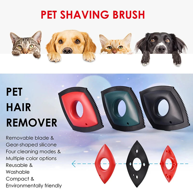 4 Modes Pet Hair Remover Comb  - đánh giá và giá Detailing Brush Set