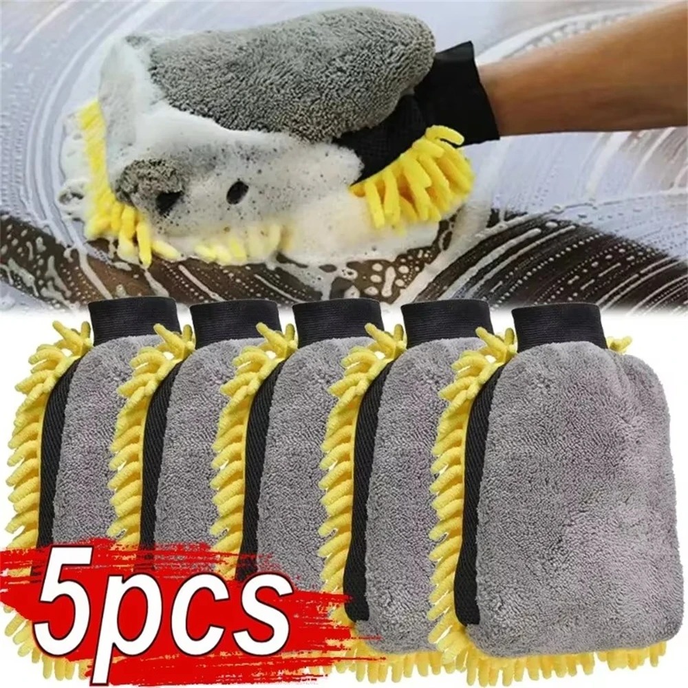 1/5pcs Car Washing Gloves Wate - đánh giá và giá Detailing Brush Set