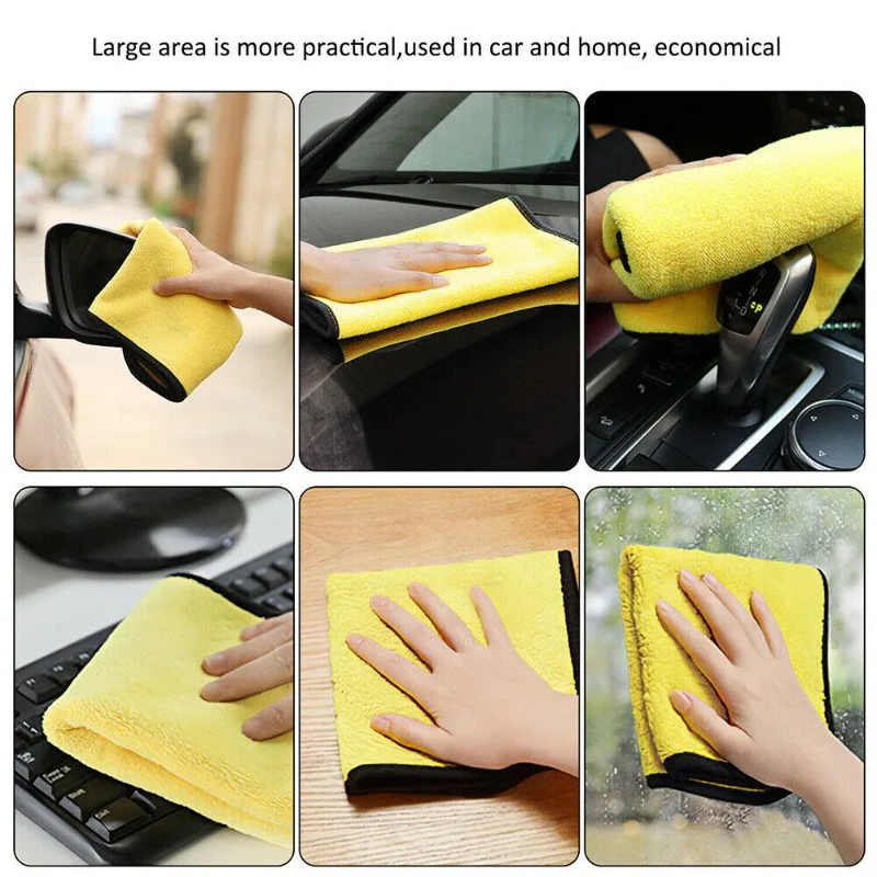 1/3/5PCS Microfiber Cleaning T - đánh giá và giá Microfiber Towel Detailing