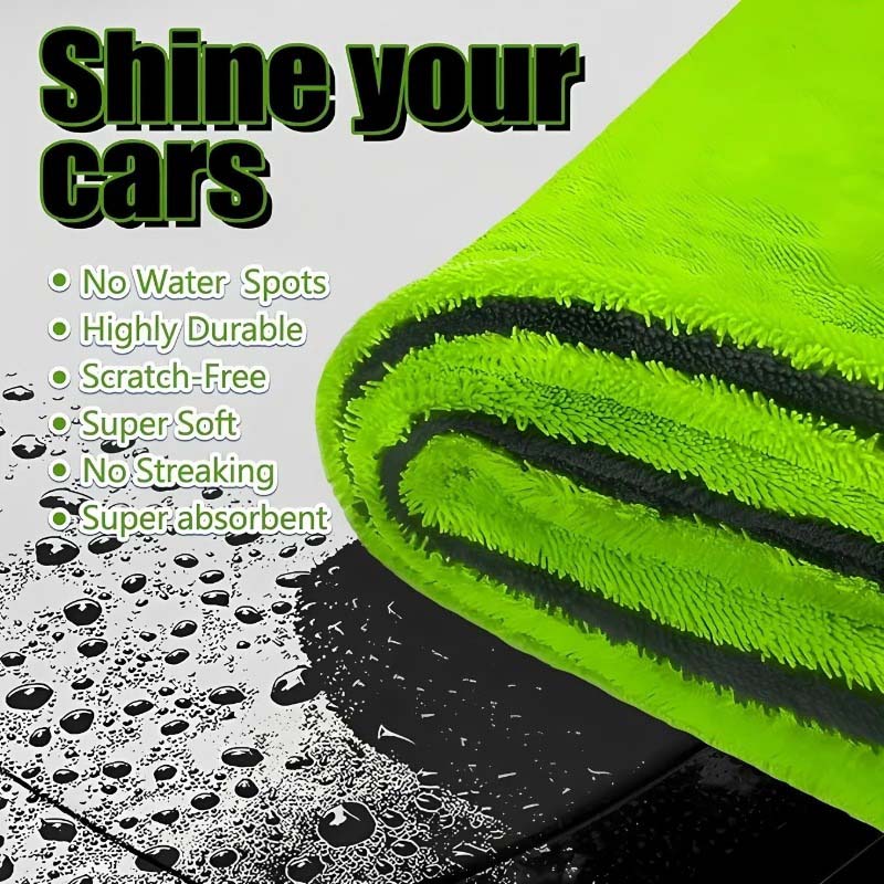 1PC 1000GSM Dual-Sided Microfi - đánh giá và giá Microfiber Towel Detailing